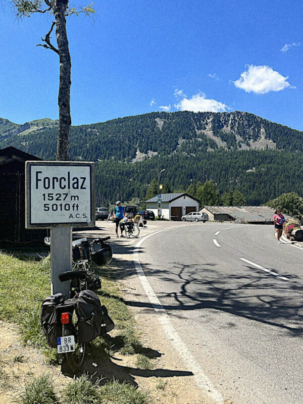 Le tour du mont Blanc à Solex : de Champex-Lac au col de la Forclaz...