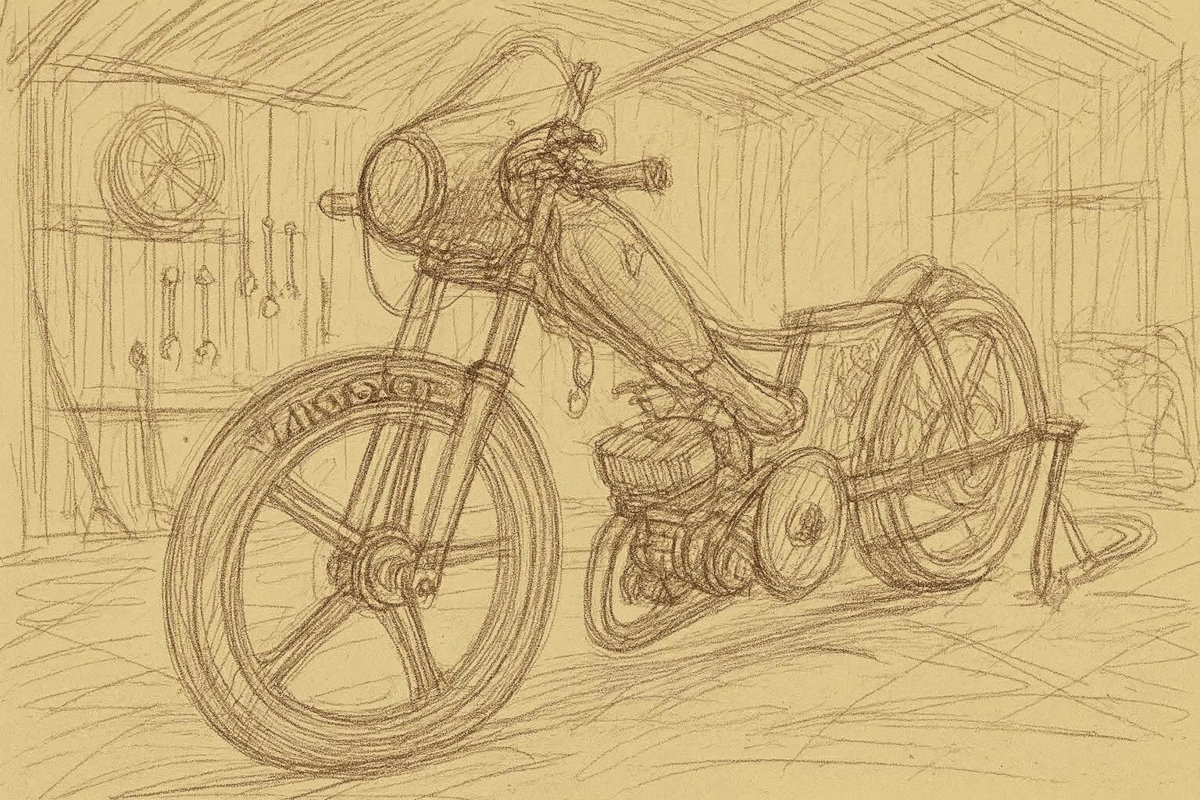 Motoconfort AU65 "Kumiko" par Cyril Cheval - Episode 05 : Des illustrations.