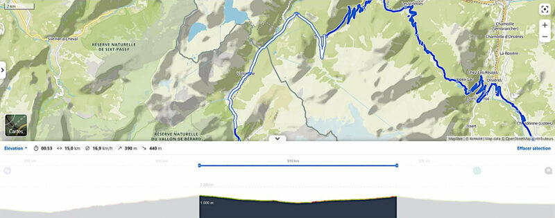 Le tour du mont Blanc à Solex : du col de la Forclaz à celui des Montets...