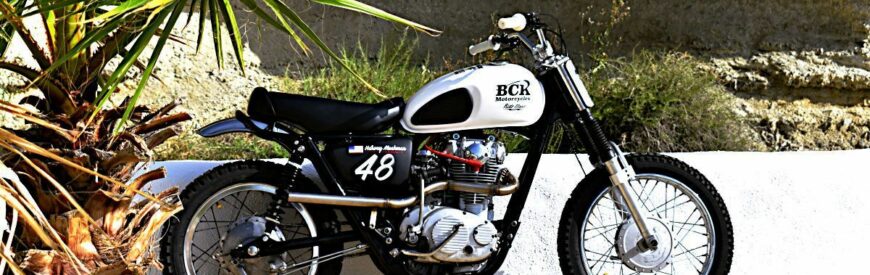 Yamaha XS 650 scrambler : "The Mushman Runner" de BCKustoms.