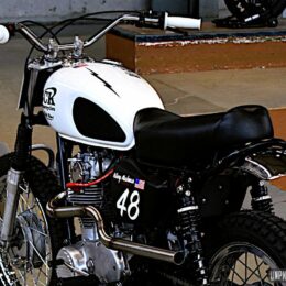 Yamaha XS 650 scrambler : "The Mushman Runner" de BCKustoms.