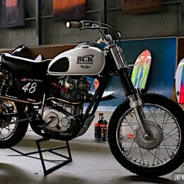 Yamaha XS 650 scrambler : "The Mushman Runner" de BCKustoms.
