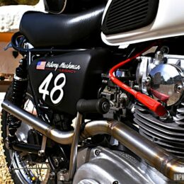 Yamaha XS 650 scrambler : "The Mushman Runner" de BCKustoms.