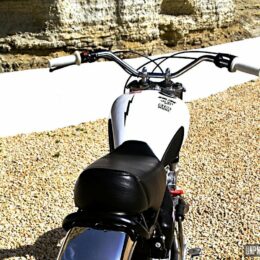 Yamaha XS 650 scrambler : "The Mushman Runner" de BCKustoms.