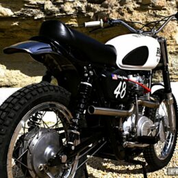 Yamaha XS 650 scrambler : "The Mushman Runner" de BCKustoms.