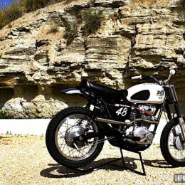 Yamaha XS 650 scrambler : "The Mushman Runner" de BCKustoms.