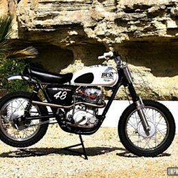 Yamaha XS 650 scrambler : "The Mushman Runner" de BCKustoms.