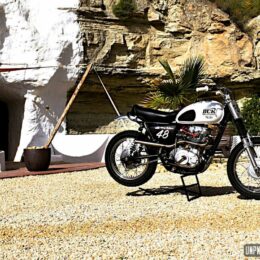 Yamaha XS 650 scrambler : "The Mushman Runner" de BCKustoms.
