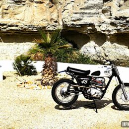 Yamaha XS 650 scrambler : "The Mushman Runner" de BCKustoms.